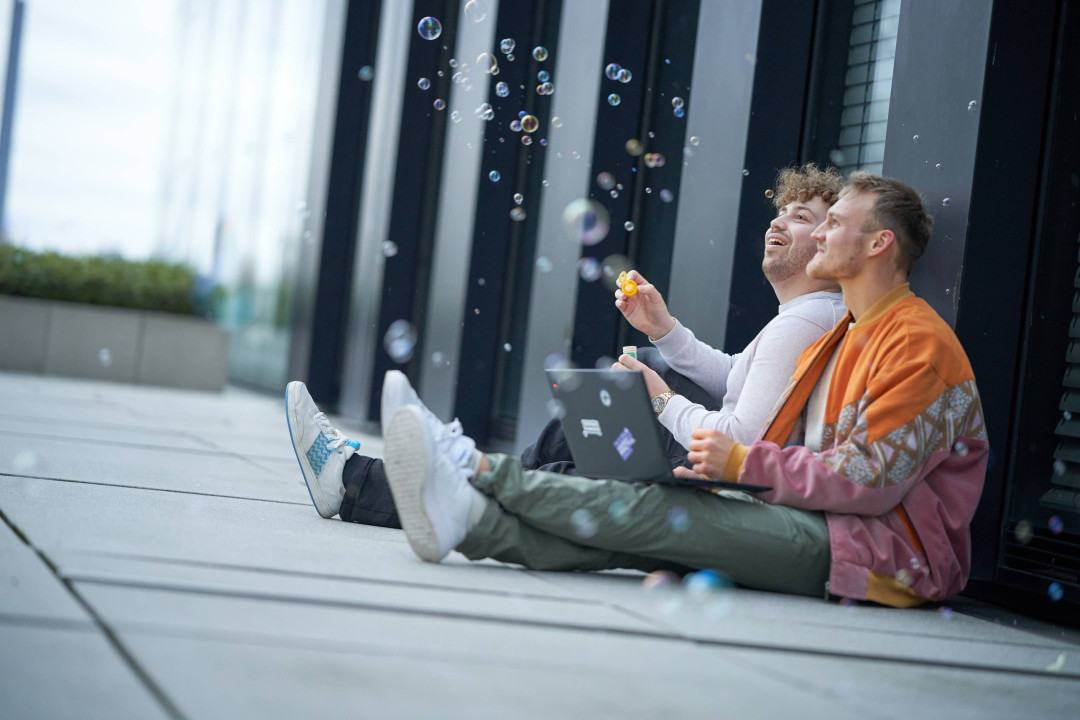 Daniel Mendes Jenner und Julian Schmidt, fotografiert von Skaletz Photography